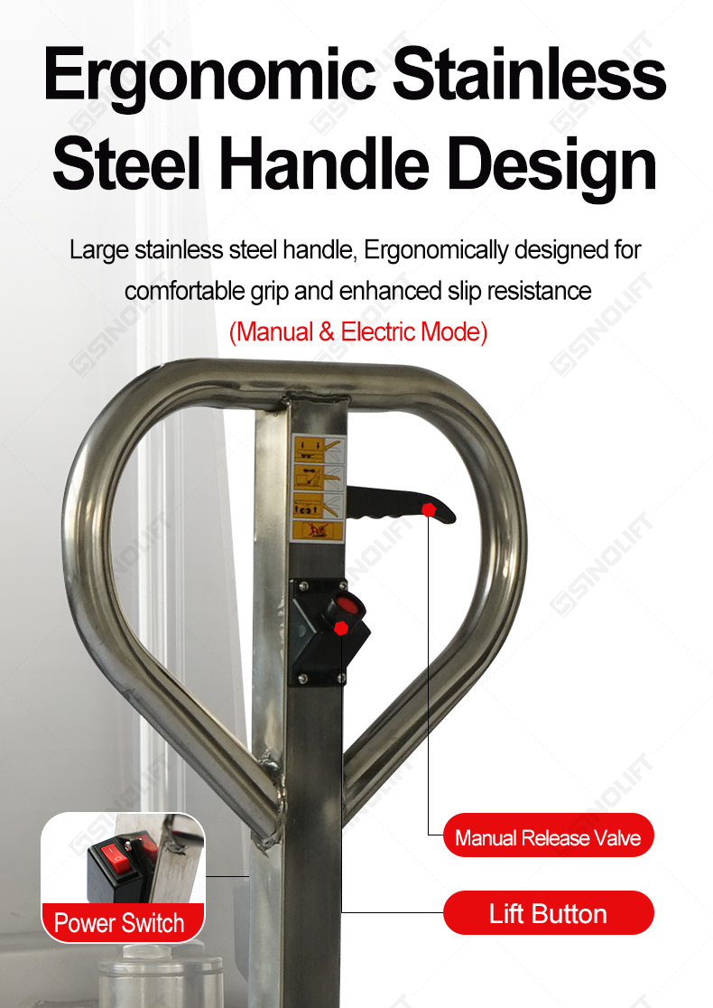 Stainless Steel High Lift Pallet Truck