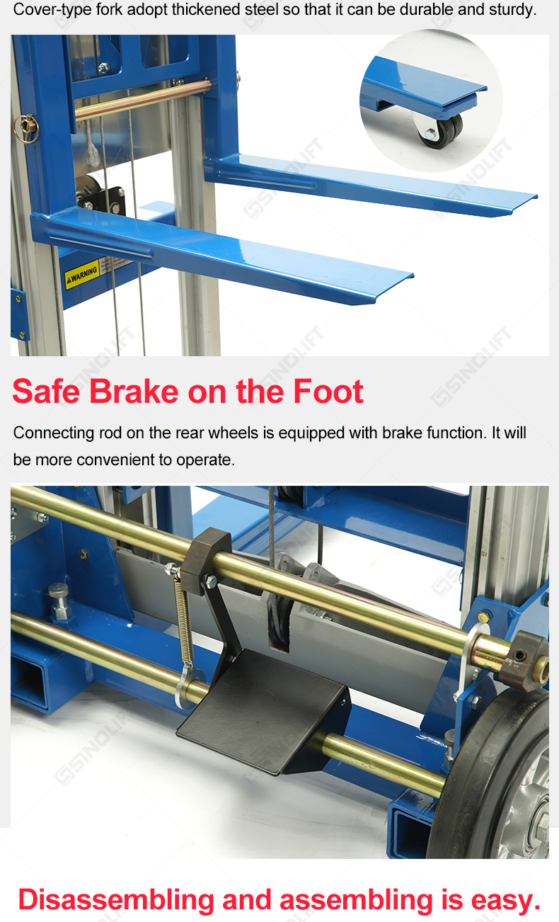 Hand Winch Stacker