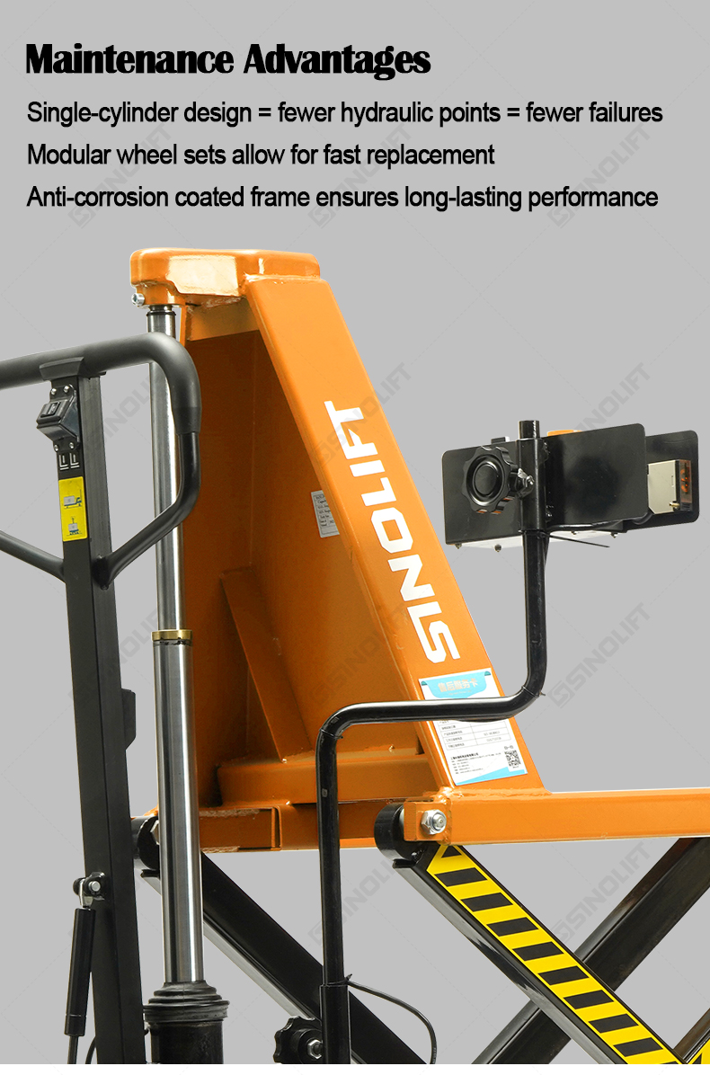 High Lift Scissor Pallet Jack
