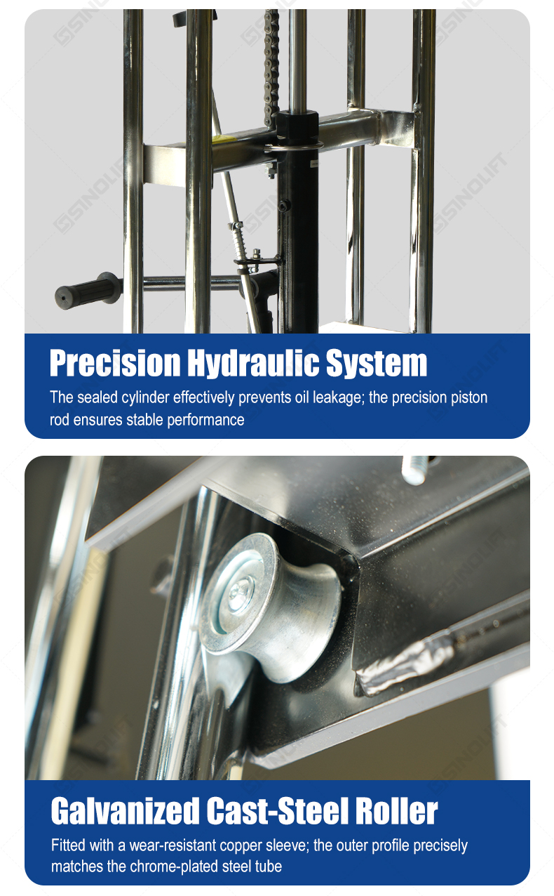 Light-Duty Hydraulic Roll Lifter, Manual Hydraulic Roll Lifter, Paper Roll Lifter, Roll Handling Equipment