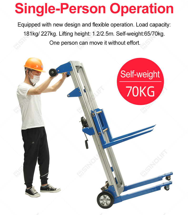 Hand Winch Stacker