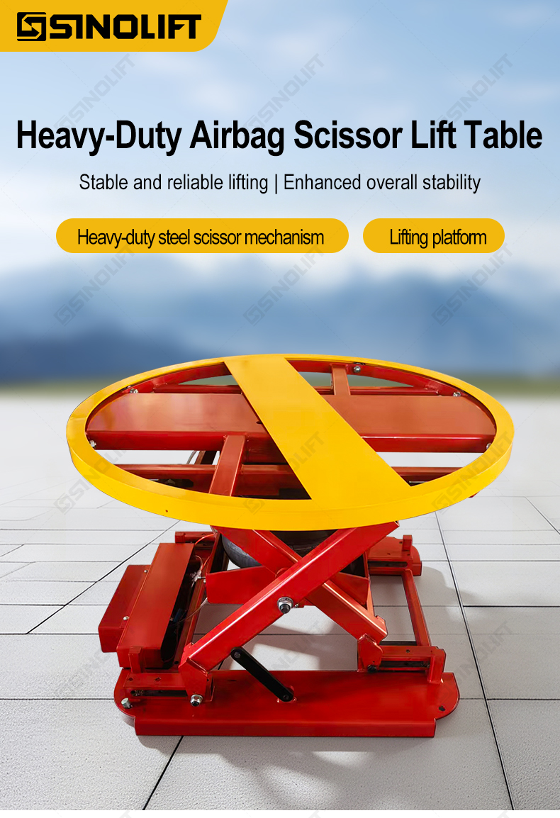 Discover SINOLIFT SP4500 / SP4500C Pneumatic Pallet Positioners, designed for ergonomic pallet loading and unloading. Air-powered positioning helps reduce manual bending and improve warehouse material handling efficiency. Direct from China manufacturer.
