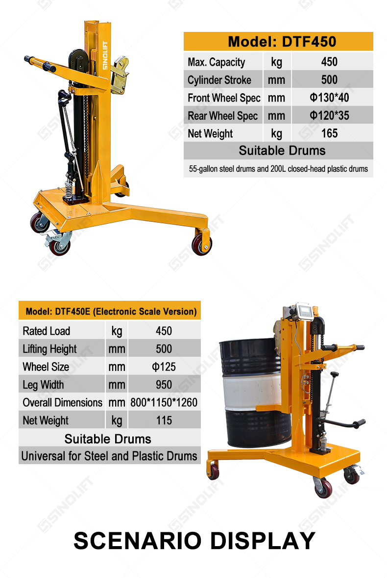 Hydraulic Drum Truck