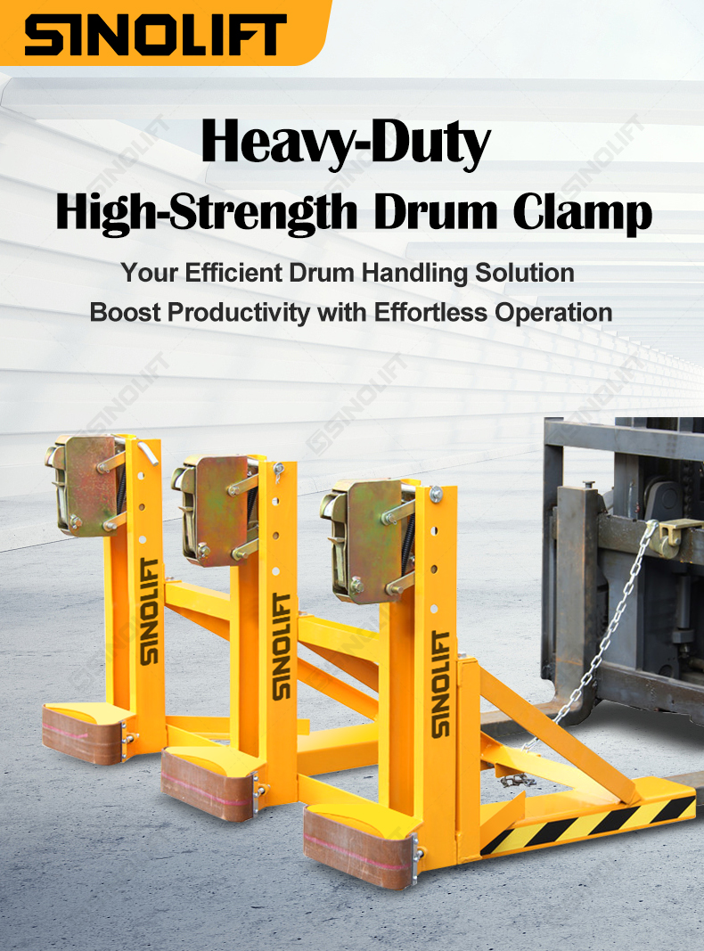 Forklift Mounted Drum Grab