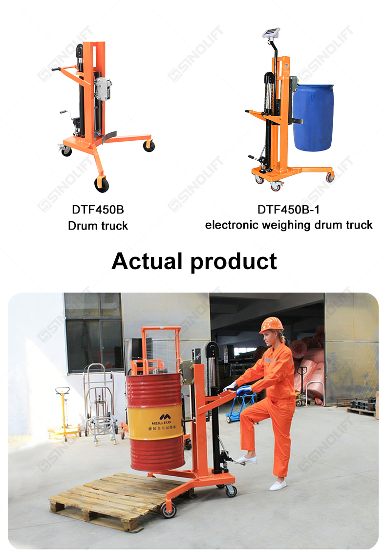 Hydraulic Drum Lifter