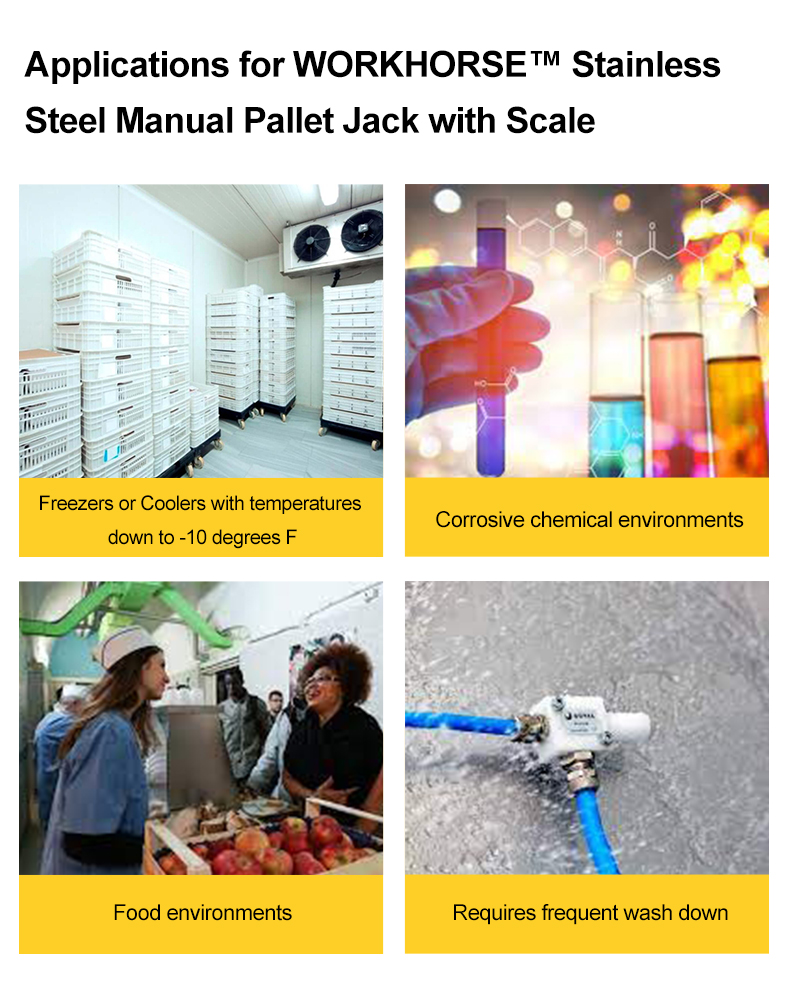 Stainless Steel Pallet Truck