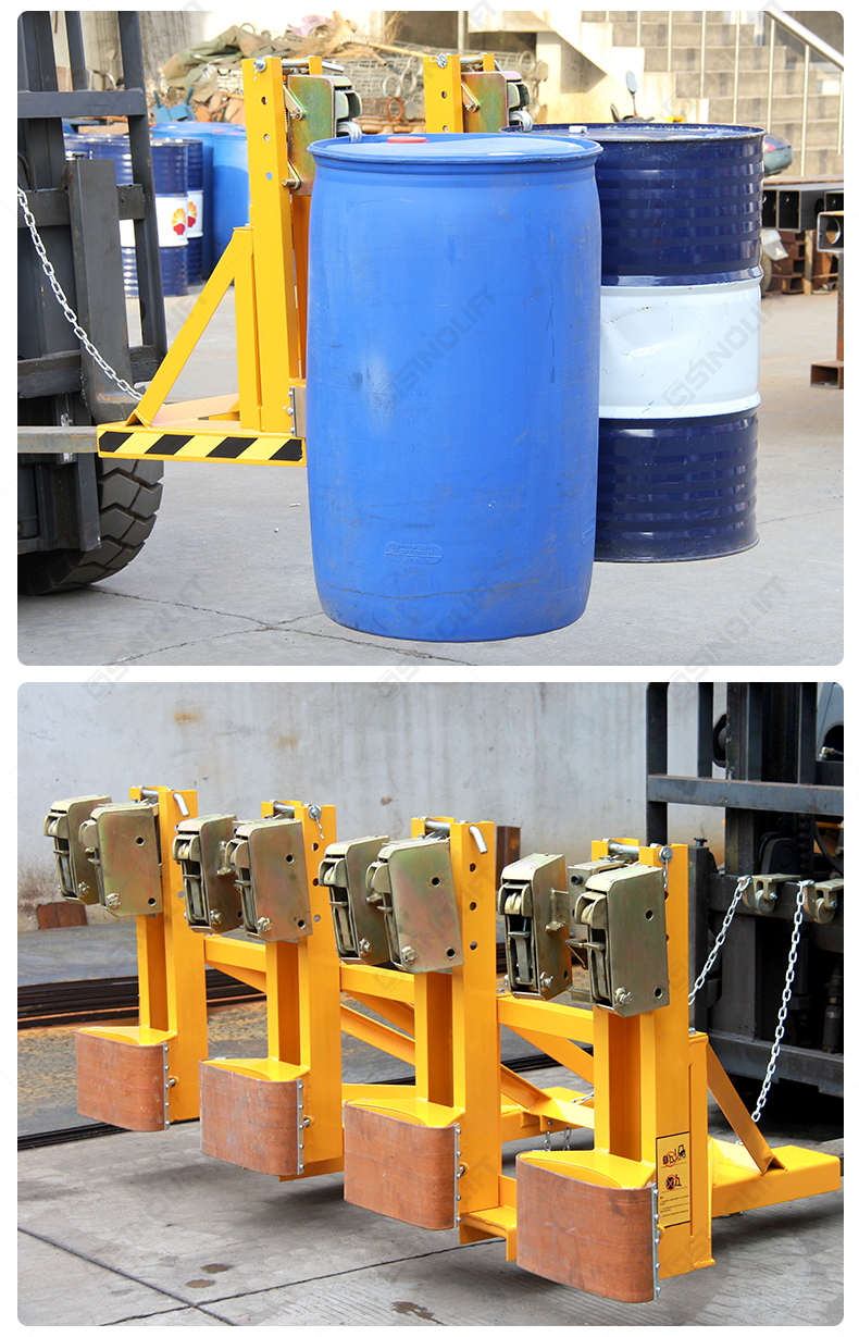Forklift Mounted Drum Grab