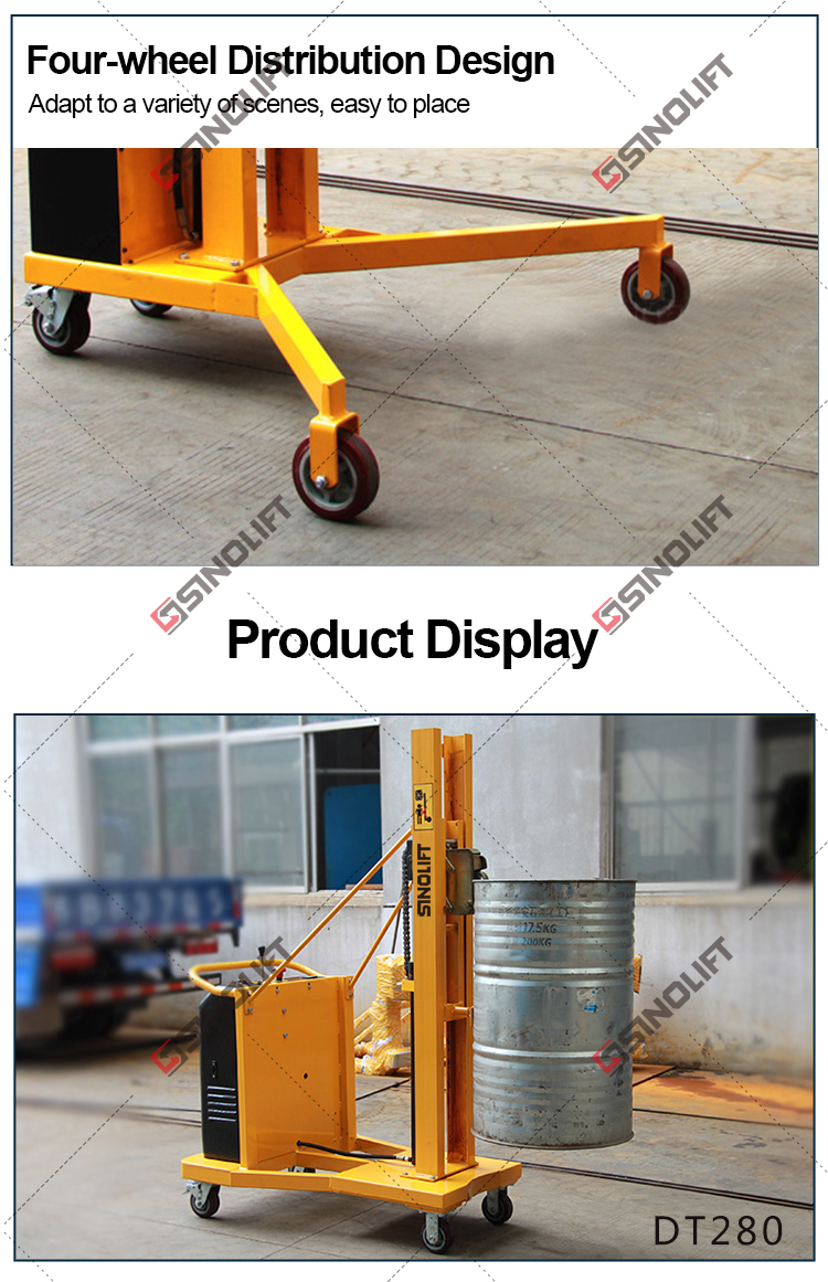 DT280 Counter Balance Electric Drum Handler