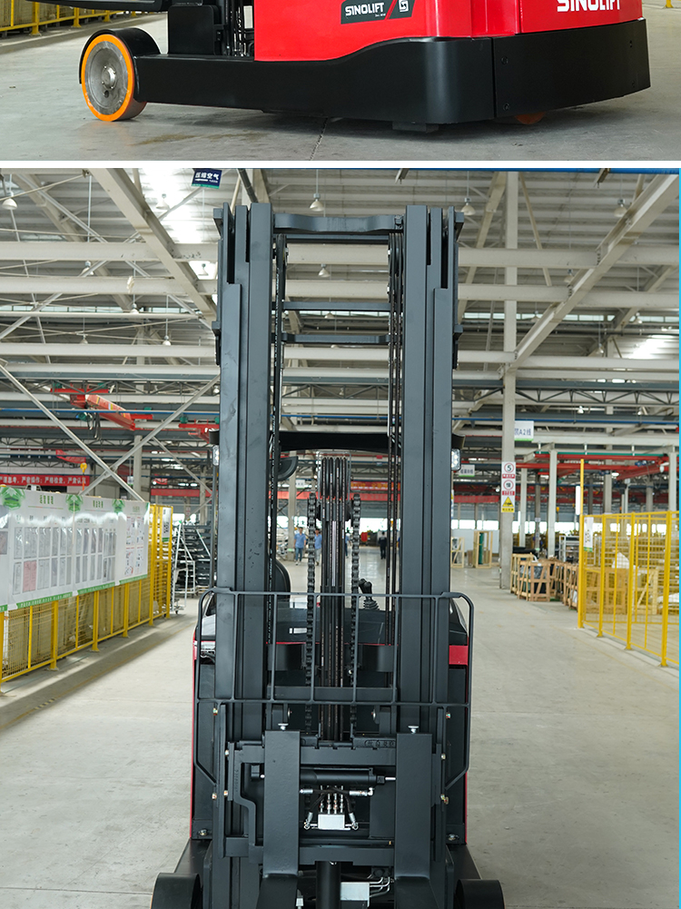 Electric reach truck