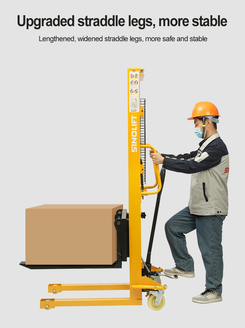 manual hydraulic stacker