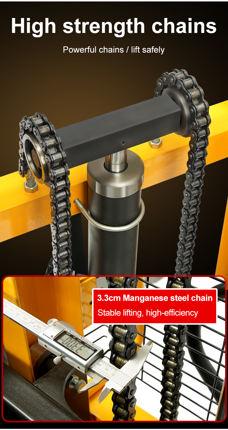 manual hydraulic stacker
