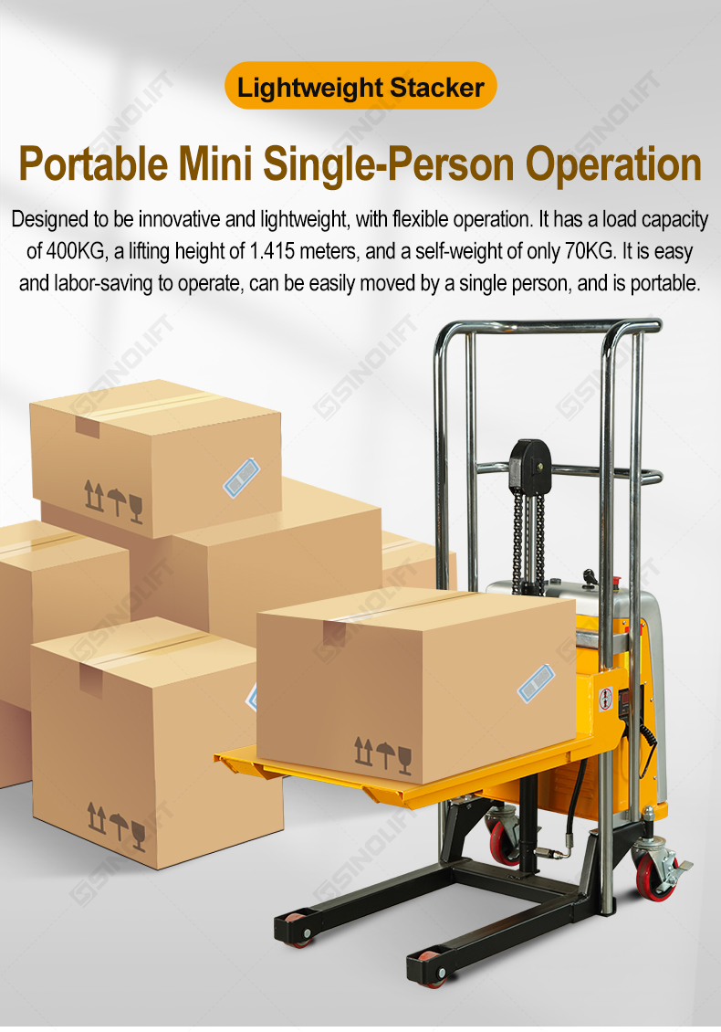 Lightweight Material Stacker