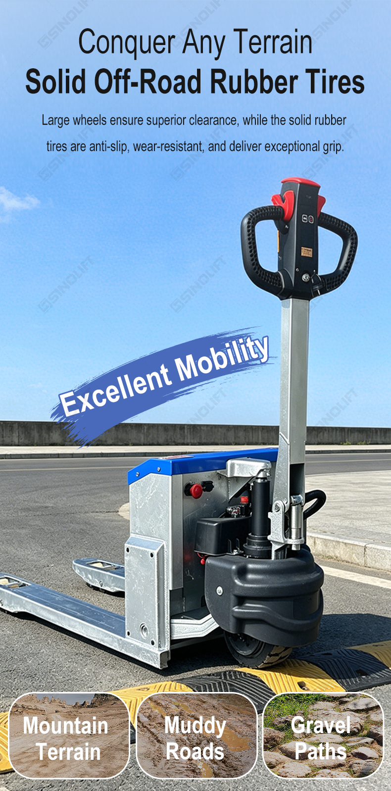 Rough Terrain Pallet Truck