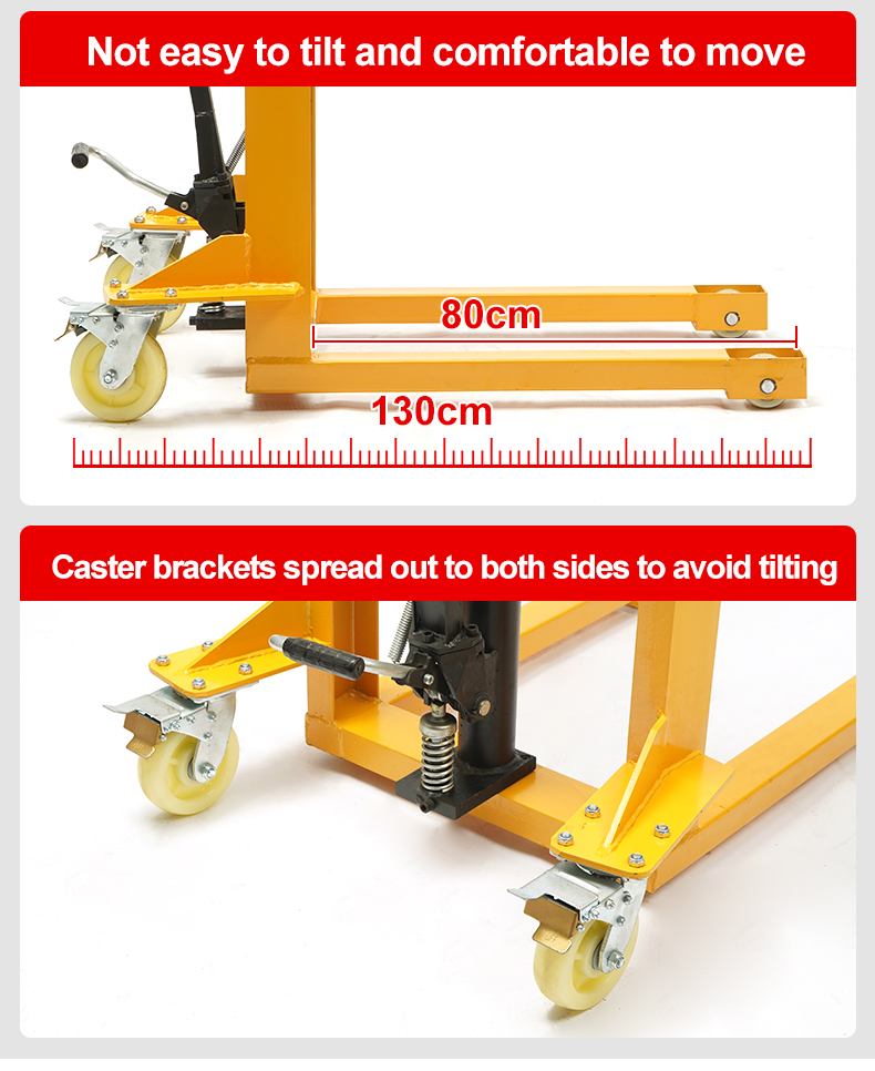 manual hydraulic stacker