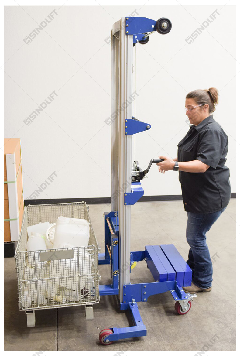 Hand Winch Stacker