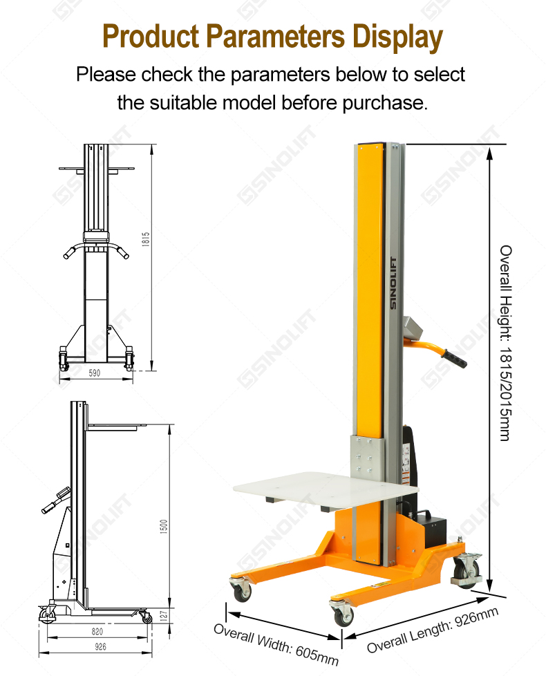 Electric Screw Stacker