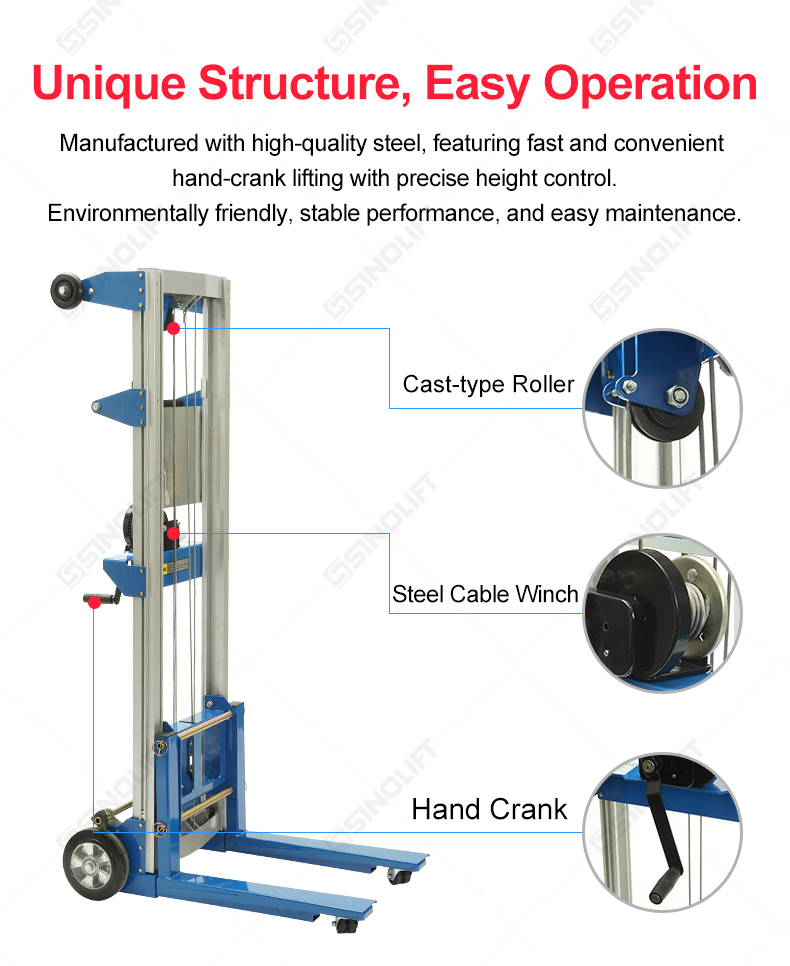 Hand Winch Stacker