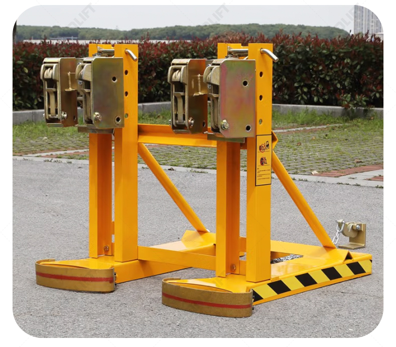 Forklift Mounted Drum Grab