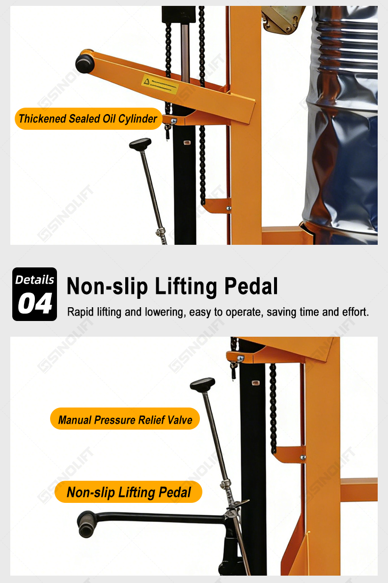 Hydraulic Drum Truck