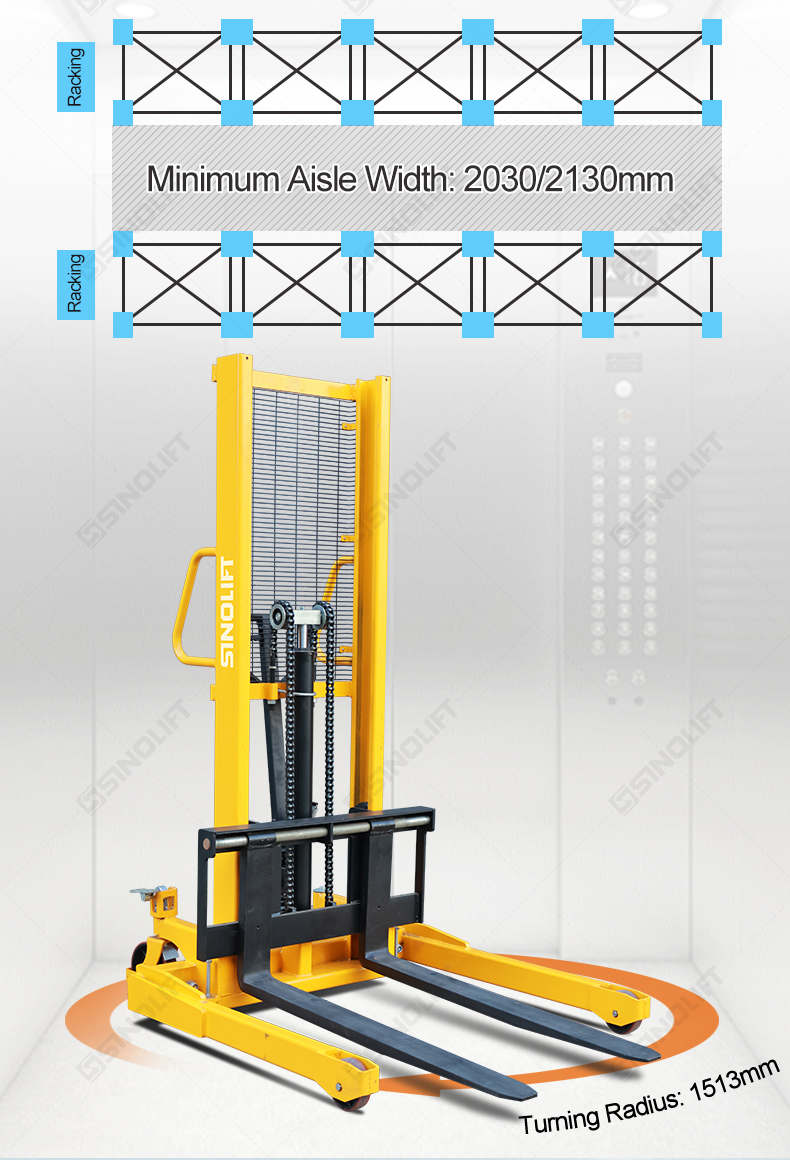 Manual Hydraulic Stacker