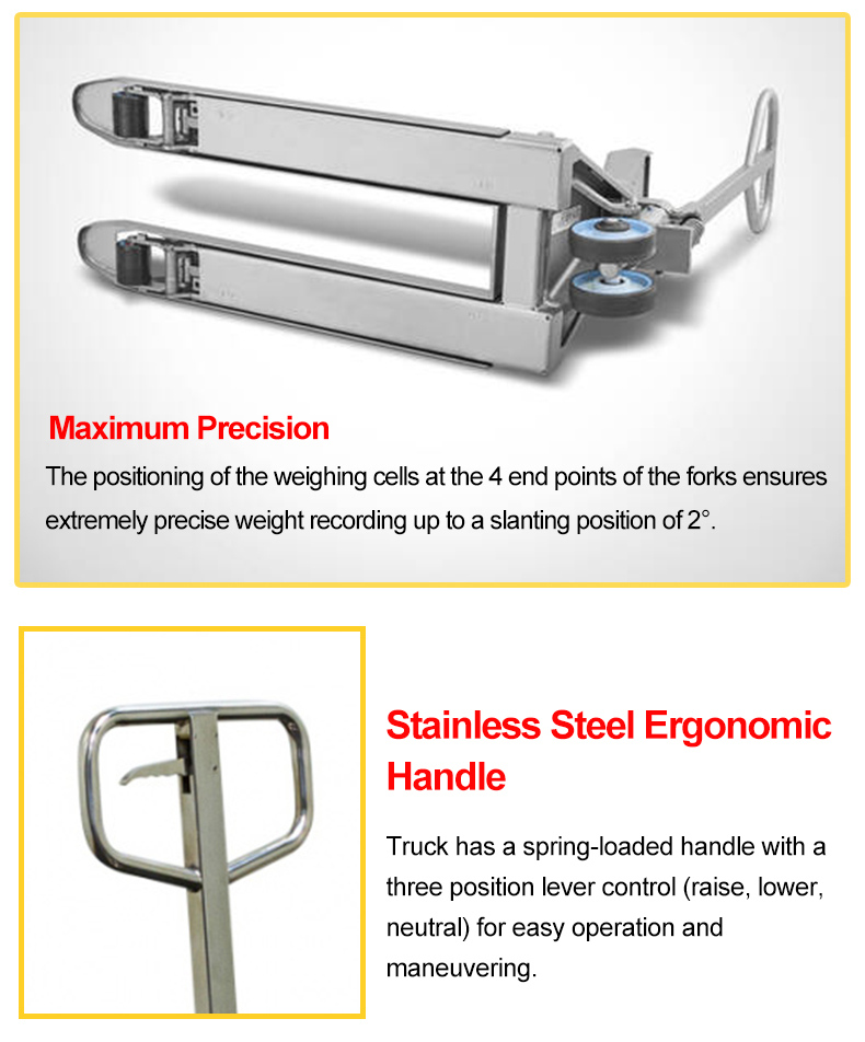 Stainless Steel Pallet Truck