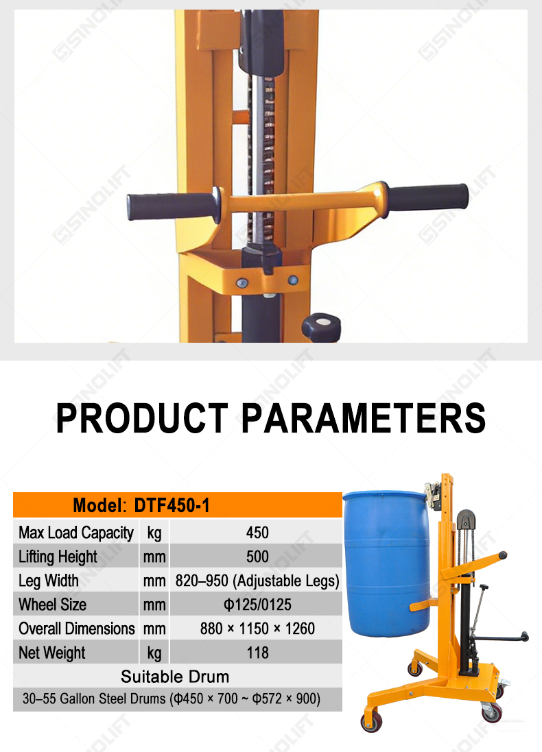 Hydraulic Drum Truck