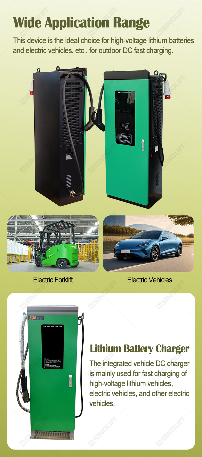 Forklift Lithium Battery Charger