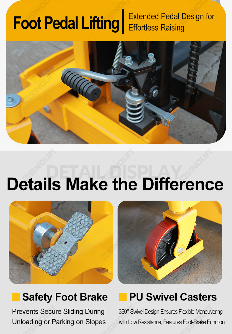 Manual Hydraulic Stacker