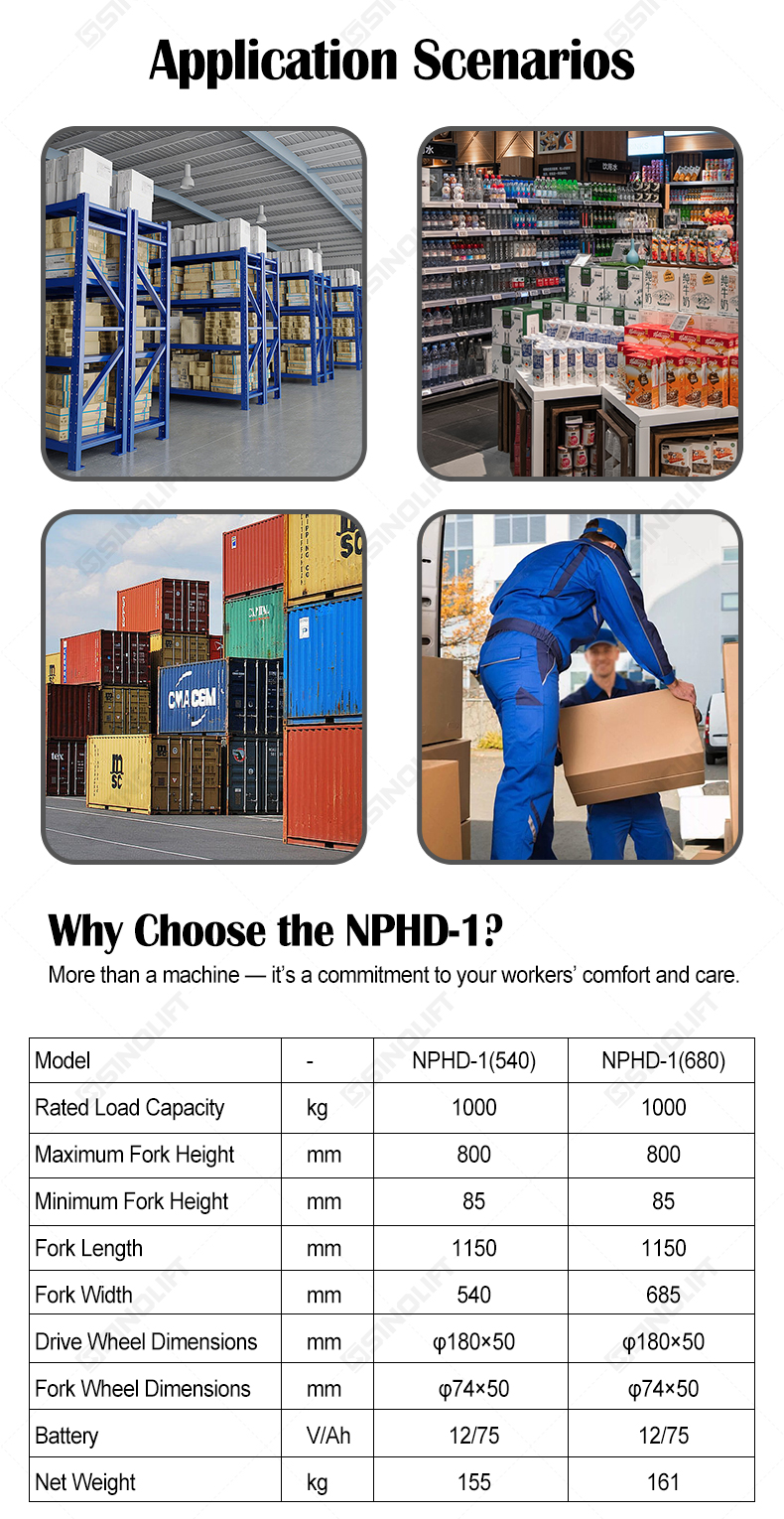 High Lift Pallet Truck
