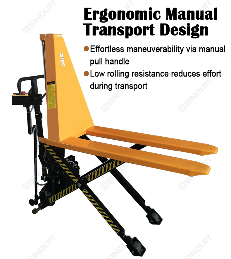 High Lift Scissor Pallet Jack