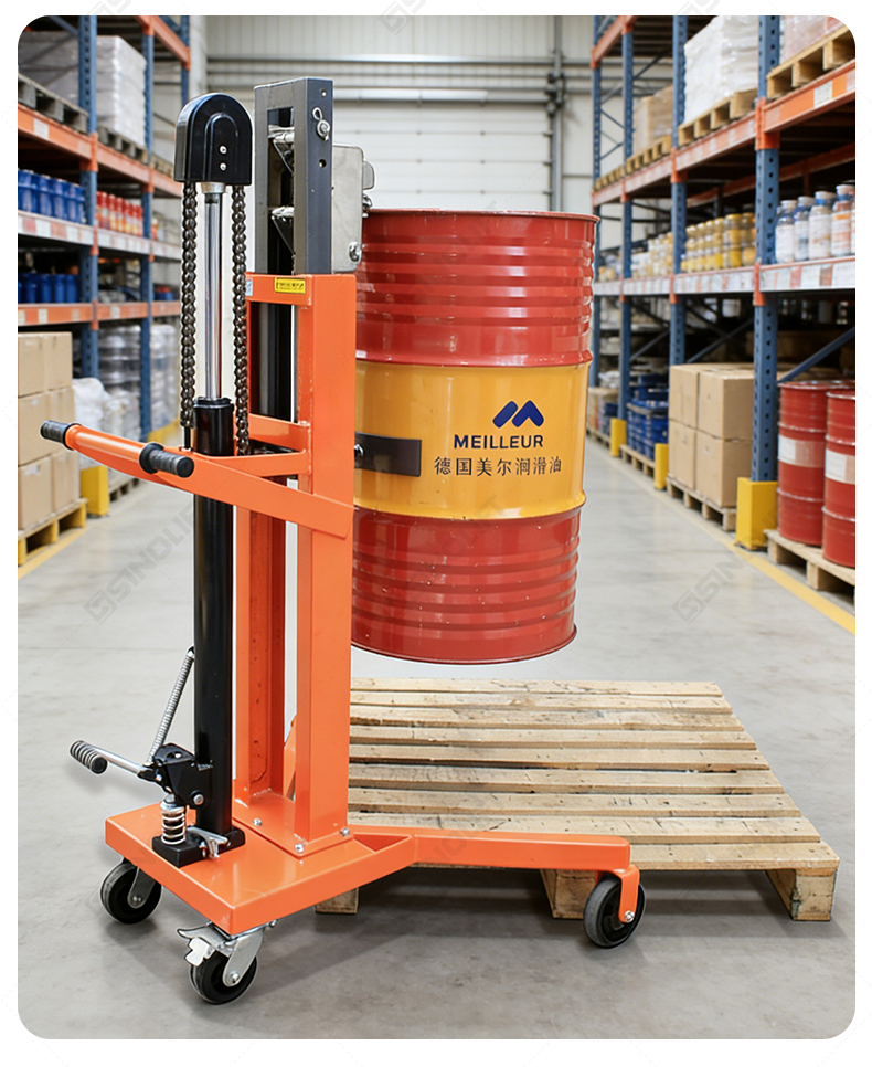 Hydraulic Drum Lifter