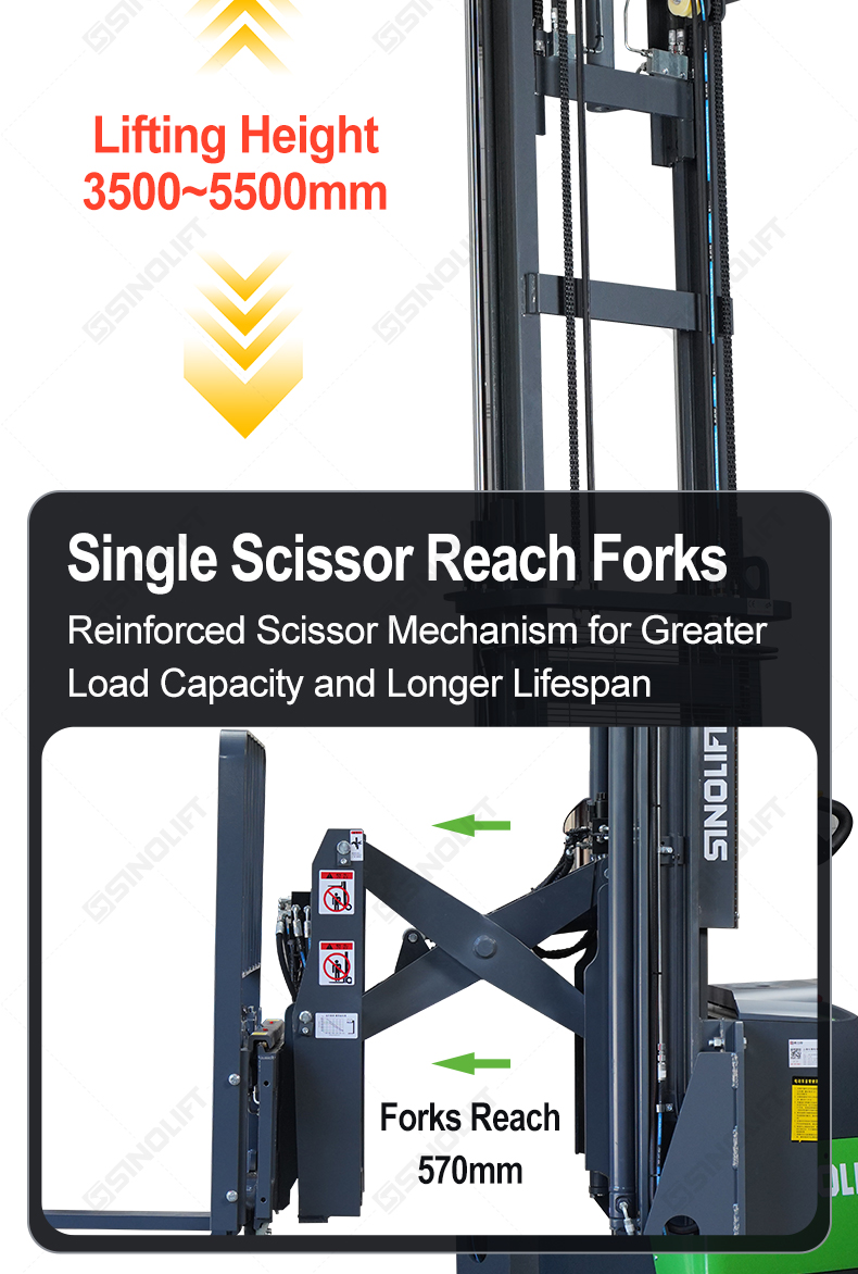 Electric Reach Stacker