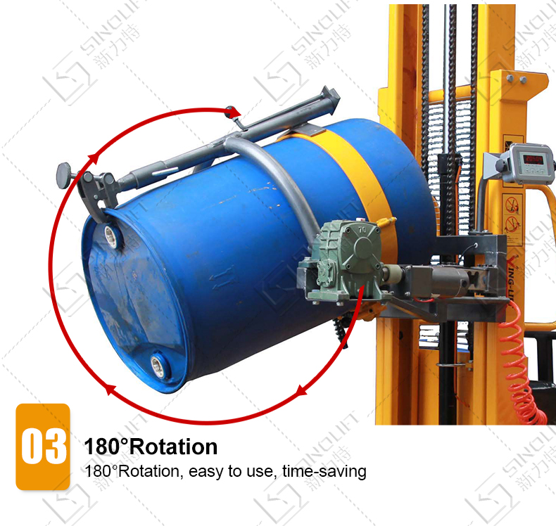 Semi-electric Drum Dumper