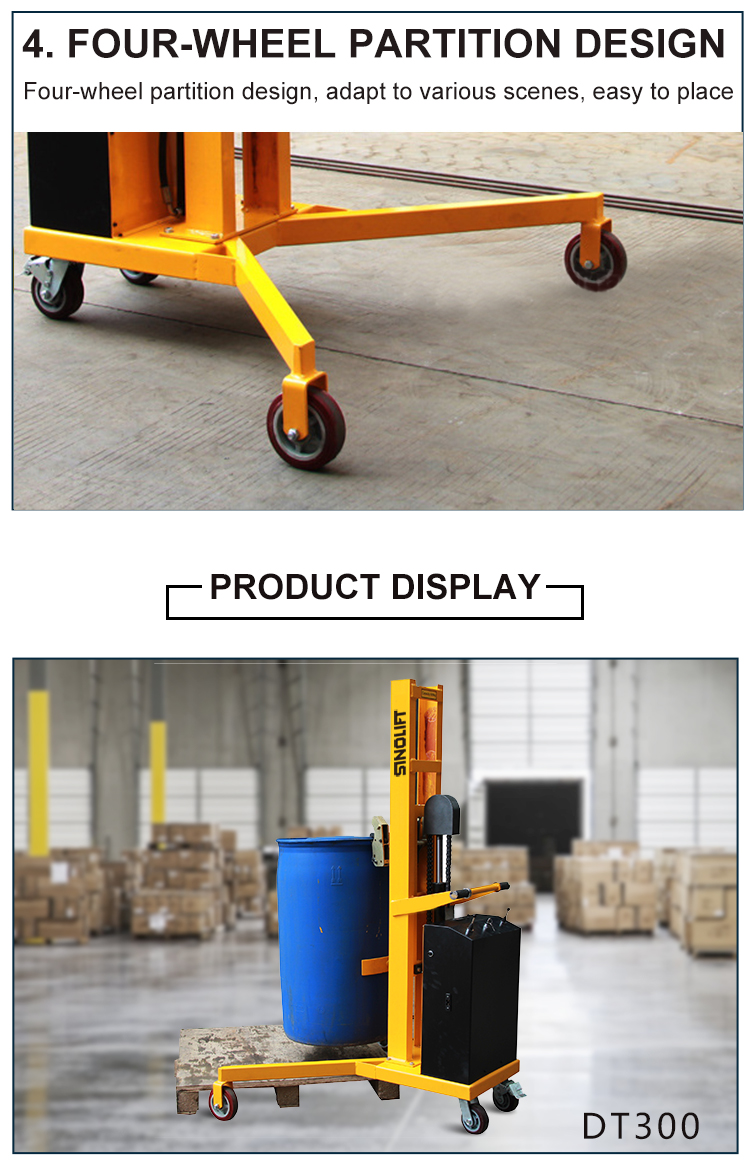 Electric Drum Handler