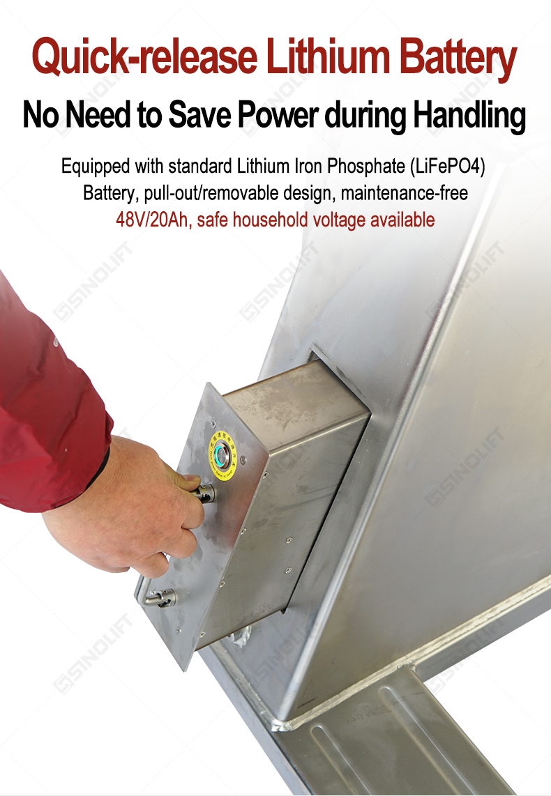 Stainless Steel Pallet Truck