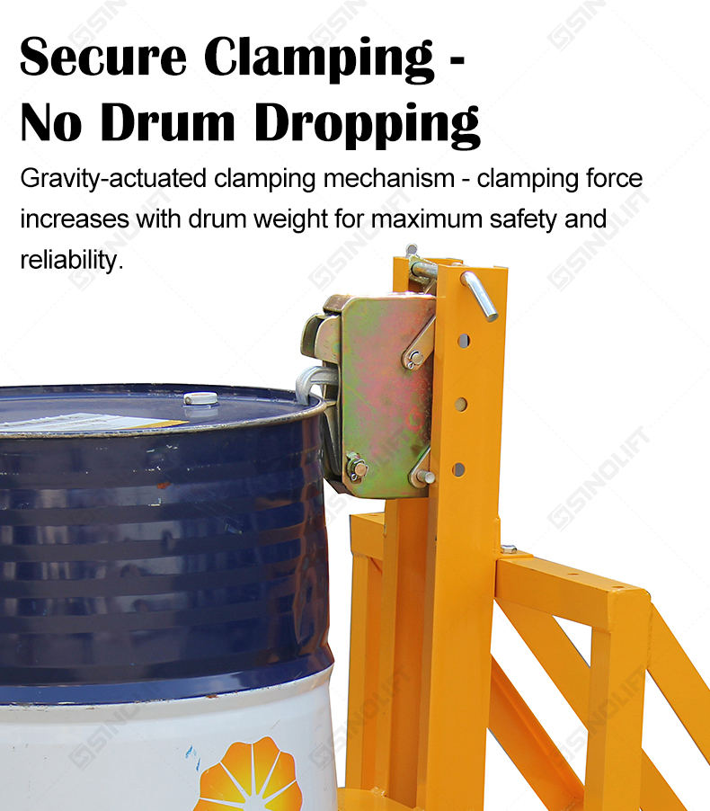 Forklift Mounted Drum Grab