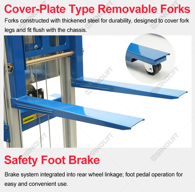 Hand Winch Stacker
