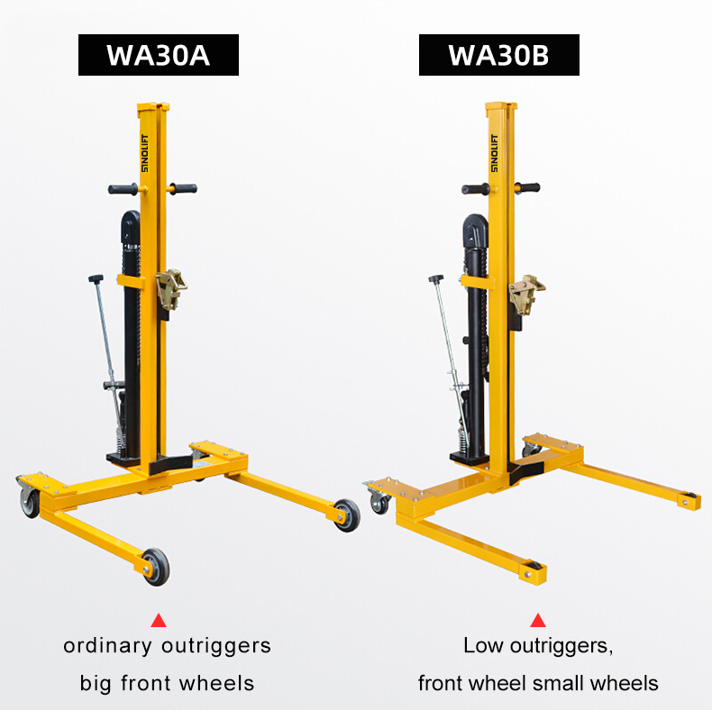 WA30A WA30B Portable Drum Truck