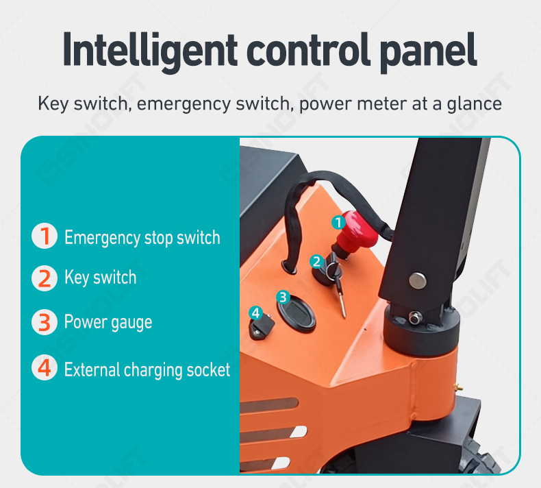 ML1500L ML2000L ML3000L Walkie Electric Tractor