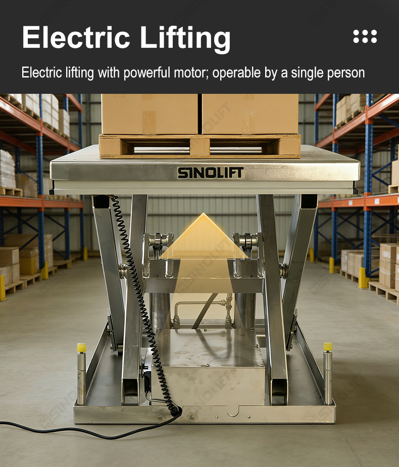 Stainless Lift Table