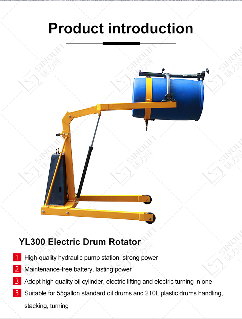 Hydraulic Barrel Rotator
