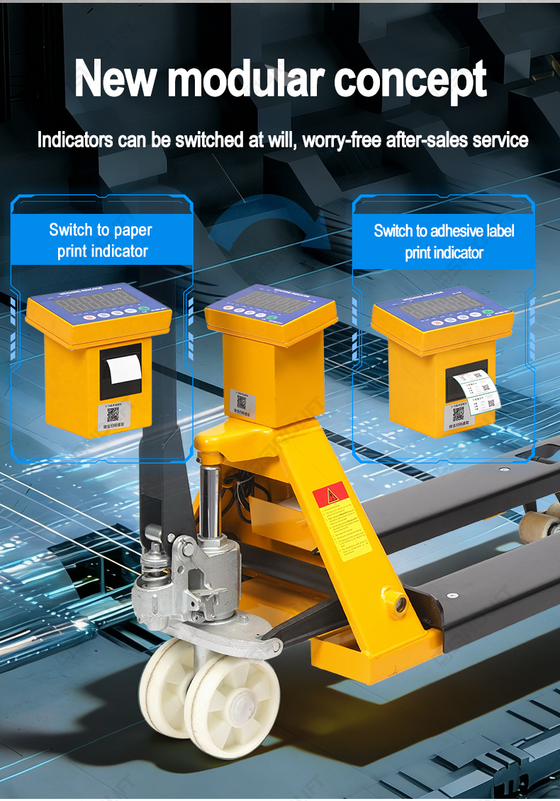 Pallet Truck with Electronic Scale
