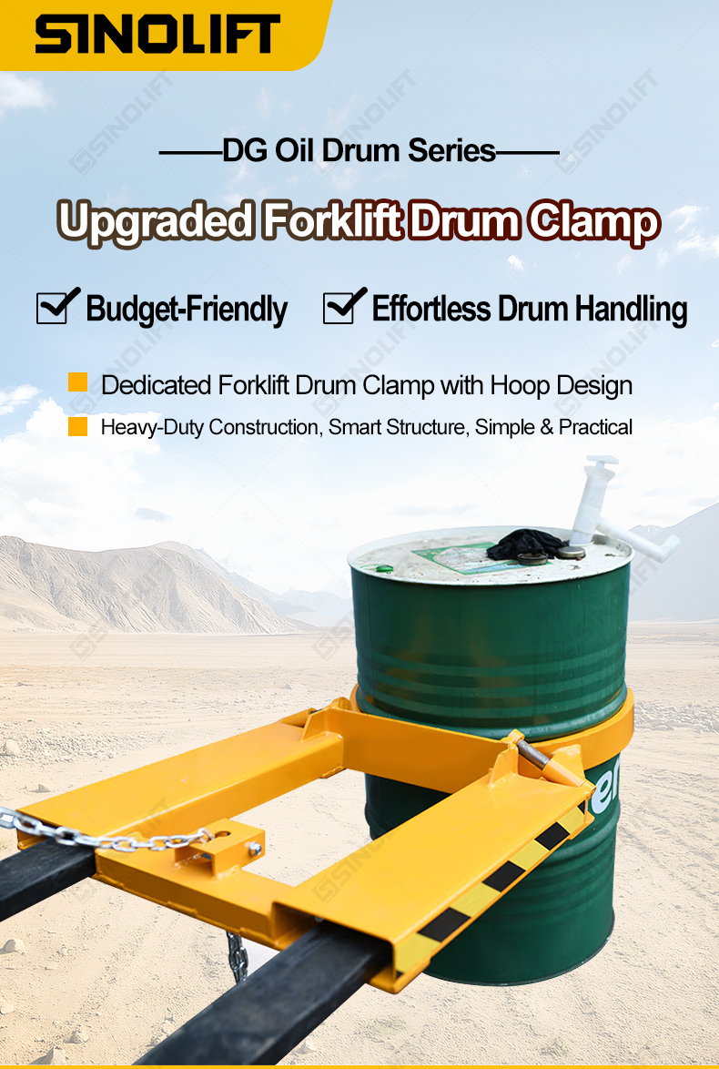 Forklift Drum Clamp