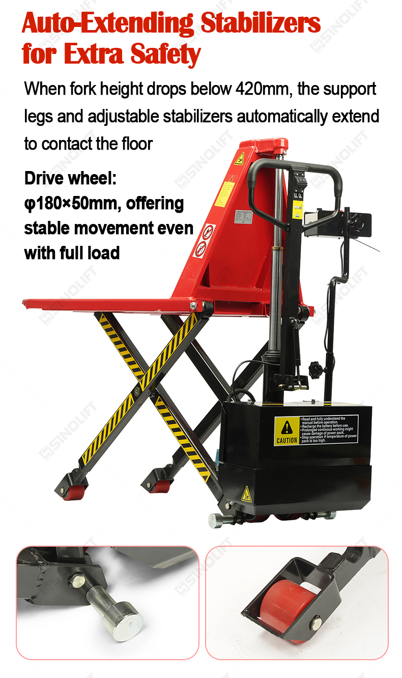 High Lift Pallet Truck