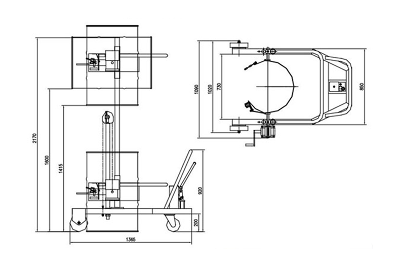 Manual Drum Dumper