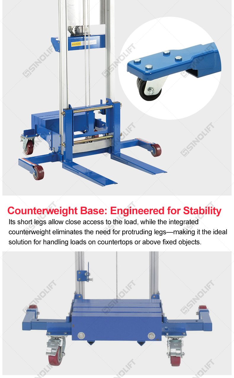 Hand Winch Stacker