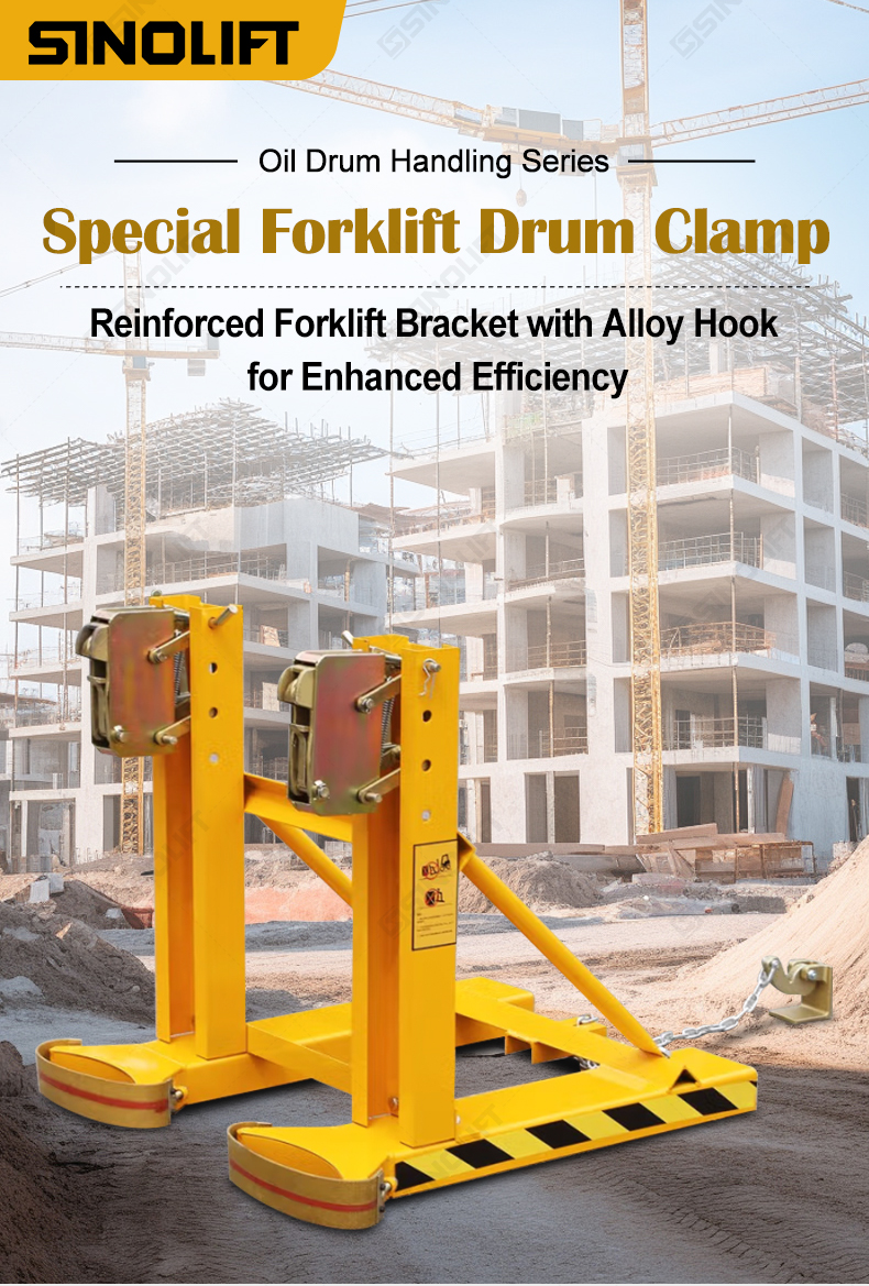 Forklift Mounted Drum Grab