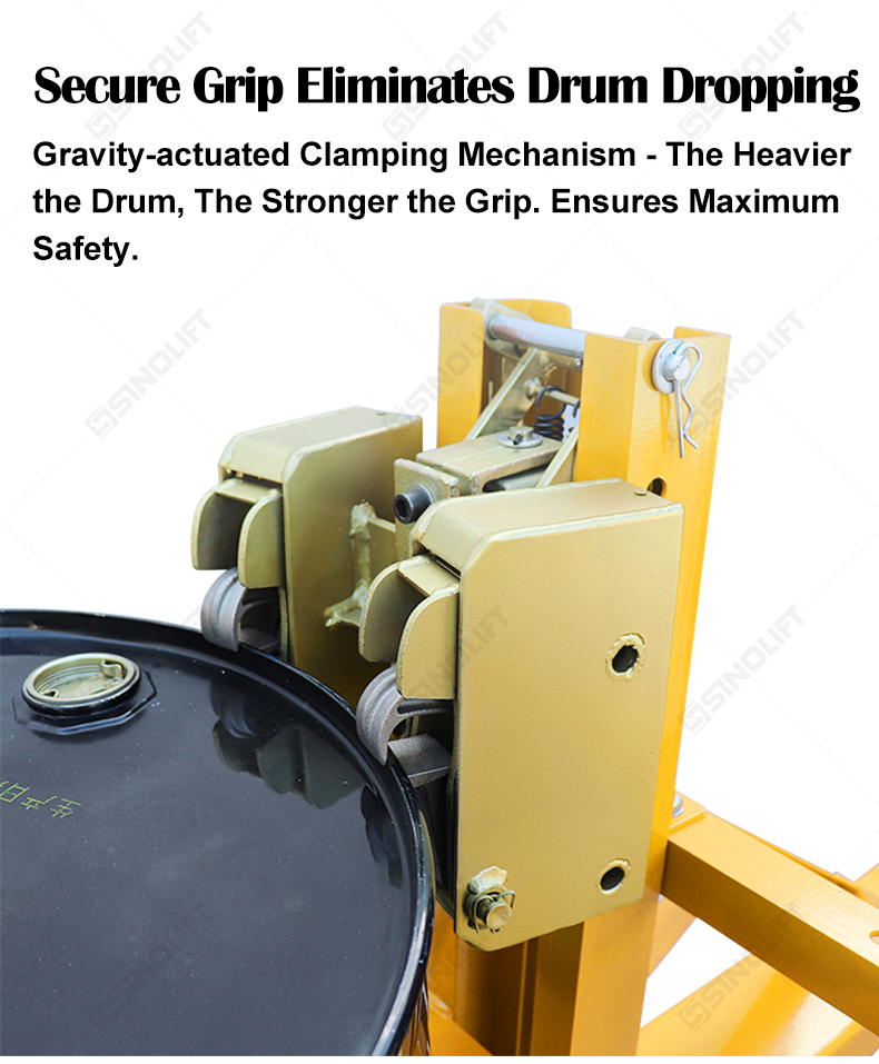 Forklift Mounted Drum Grab