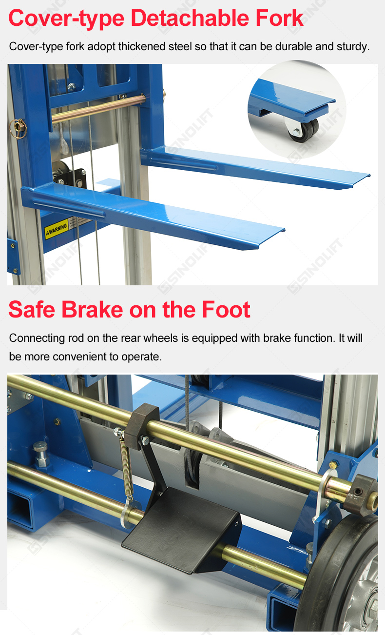 Hand Winch Stacker