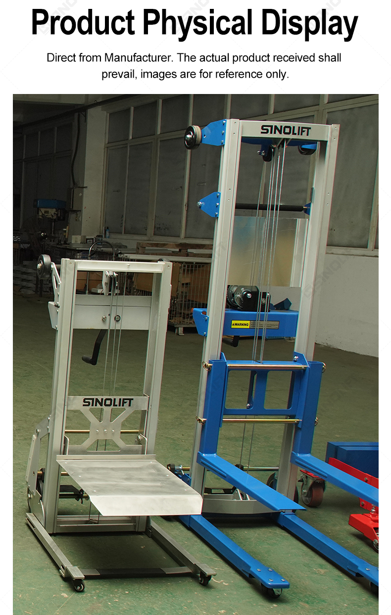Hand Winch Stacker